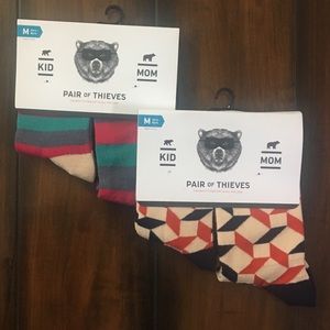 Pair of Thieves Kid and Mom twinsies socks